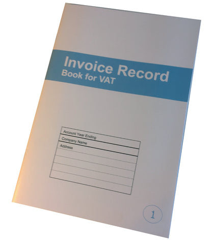VAT Invoice Record Book – A4, 32 Pages (V001)