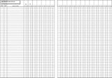 TURNOVER ACCOUNT BOOK (A4/52 Pages) T008 (Sales & Purchases Ledger with Analysis)