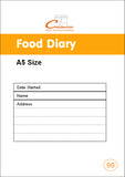 FOOD DIARY (A5/20 Pages) F098 (Meal Record Book - 9 Weeks/Book)