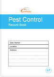 PEST CONTROL RECORD BOOK (A5/32 Pages) P067 (Bait Station Log)