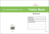 VISITOR BOOK (A5/20 Pages) V099 (Signing In Reception Security Log)