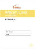 WEIGHT LOSS RECORD BOOK (A5/16 Pages) W018 (Body Measurement Tracker)